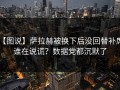 【图说】萨拉赫被换下后没回替补席，谁在说谎？数据党都沉默了
